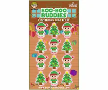 Xmas Tree and Elf Vinyl Sticker Sheet