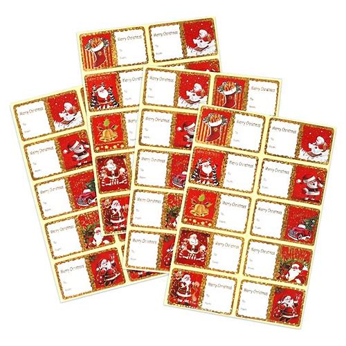Jactales Christmas Gift Tag Sticke…