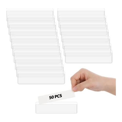 50Pcs Label Holder, Shelf Labels …