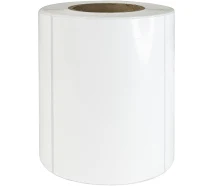 7" X 5" White High Gloss Super Sticky Inkjet Labels - 525 Labels Per