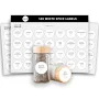 Minimalist Round Spice Labels