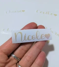 Custom adhesive vinyl labels for organization, jars for kitchen and pantry, etc