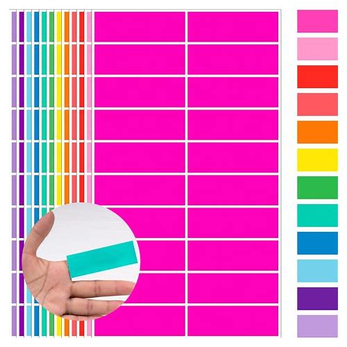 YSHIHE Colored Label Sticker In …