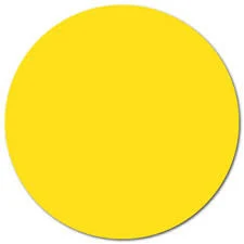Solid Label Circle Ultra Removable