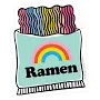 Pipsticks Rainbow Ramen Vinyl Sticker