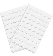 Uxcell Self-adhesive Screw Hole Covers Caps Dustproof Sticker PVC