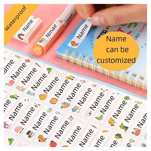 Personalized Name Labels, Perso…