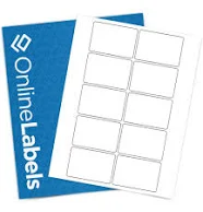 Online Labels 3 x 2 Rectangle Labels Permanent White Matte Wax Melt