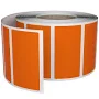 Royal Green Orange Rectangle Stickers