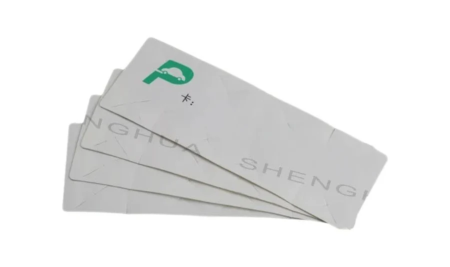 50pcs UHF RFID Windshield Tag for Car Access Control | Passive Adhesive Sticker with Anti-Tearing
