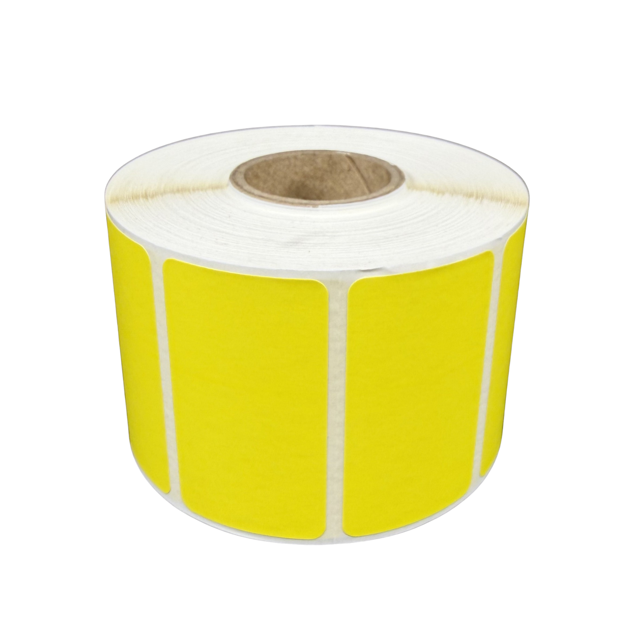 Yellow Adhesive Label Roll