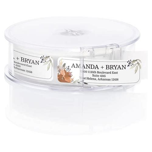 Indie Floral Rolled Address Labels…