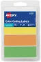 Avery Removable Color Coding Labels 1" x 3