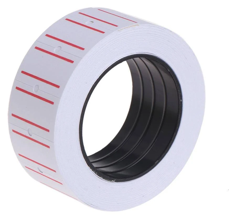 White Self Adhesive Price Label Set of 500 Marker Tag Stickers--
