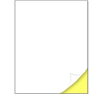 30 Sheets Printable White Sticker Paper