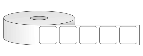 1" x 1" Labels Thermal