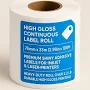 High Gloss Continuous Label Roll
