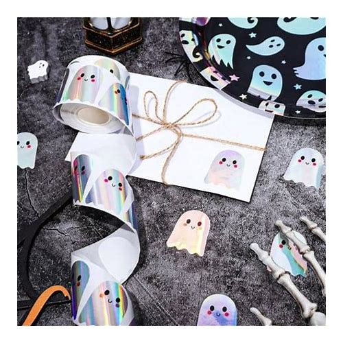 Yimwnyi 500Pcs Ghost Stickers F…