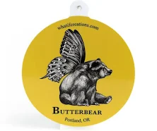 Butterbear Sticker