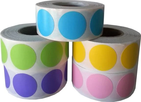 Colored Labels Spring Collection 3/4" | Wholesale Labels | InStockLabels