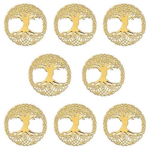 8Pcs Self Adhesive Stickers Bras…