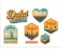 Dubai Travel Sticker Sheet - Souvenir Stickers Collection