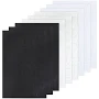 PandaWhole 9Pcs 3 Styles PVC Waterproof Self-adhesive Stickers PVC RectangleSize: Size: Stickers: 246x155x0.1mm, 3pcs; Stickers...