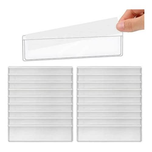 60 Pack Clear Self Adhesive Labe…