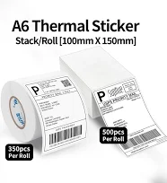 Thermal Shipping Labels 4x6in Shipping Package Thermal Printer All-Purpose Label