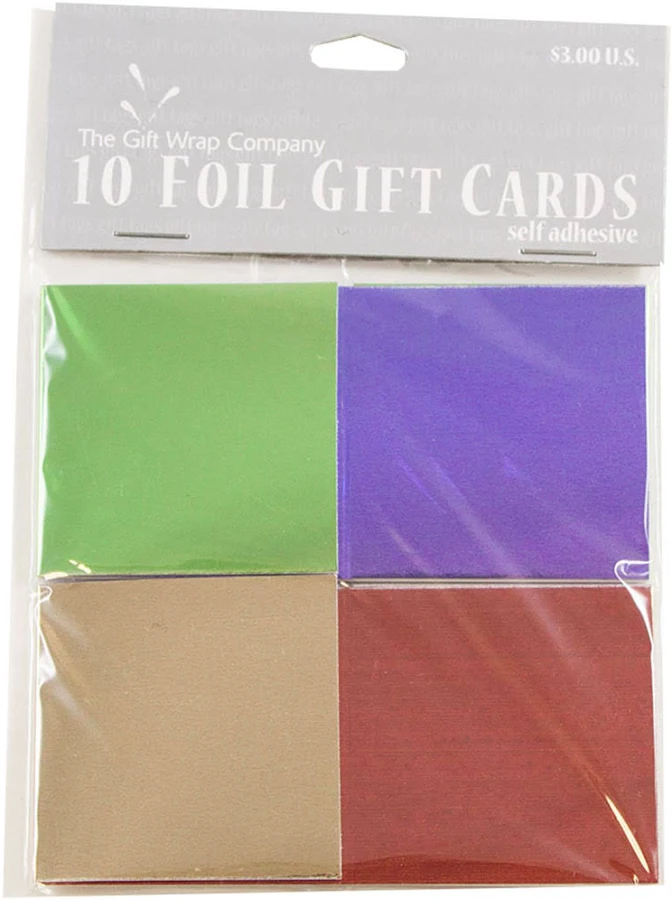 JAM Paper Foldover Gift Tag Cards