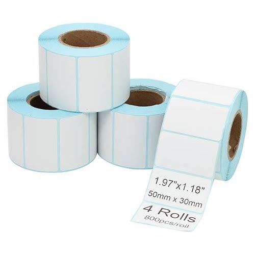 Self Adhesive Label Sticker 4 Roll…