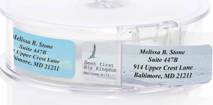 Current Labels Religious Assorted Rolled Address Labels