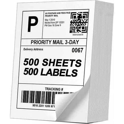 (500 Pcs/500 Sheets) A4 Full She…