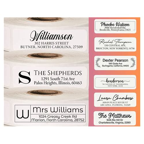 Roll Return Address Labels, Retur…