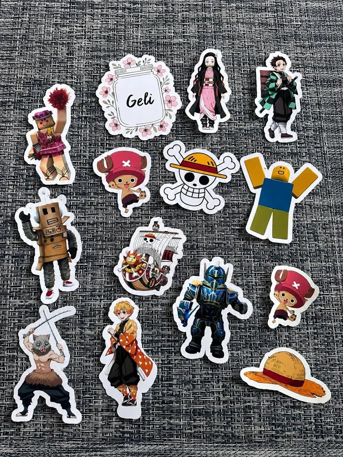 Custom Anime Sticker Pack | Personalized Gift Box Add On ONLY
