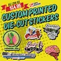 Printed Die Cut Vinyl Stickers & Decals
