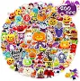 200Pcs Halloween Stickers for Kids Adults (Colorful) 5.5 x 7.4 x 0.5 inches