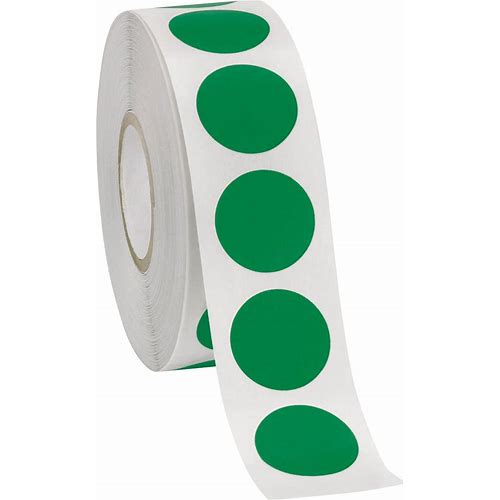 Self-Adhesive Labels | Green | 3/…