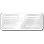 Zebra 10026769 Confidex Silverline Classic II RFID Label Roll 100mm x 40mm