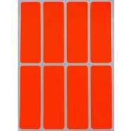 Royal Green Color Coding Stickers 3x1 for Labeling and Inventory Neon Red - 400 Pack