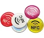 100 Custom Bulk Custom NFC Card Waterproof Smart Epoxy Sticker