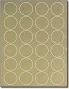 Gold Foil Labels 1 5/8" Round