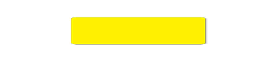 Blank Label, Rectangle, 1/2" x 2 1/2", Yellow, Fluorescent Paper, Roll of 500
