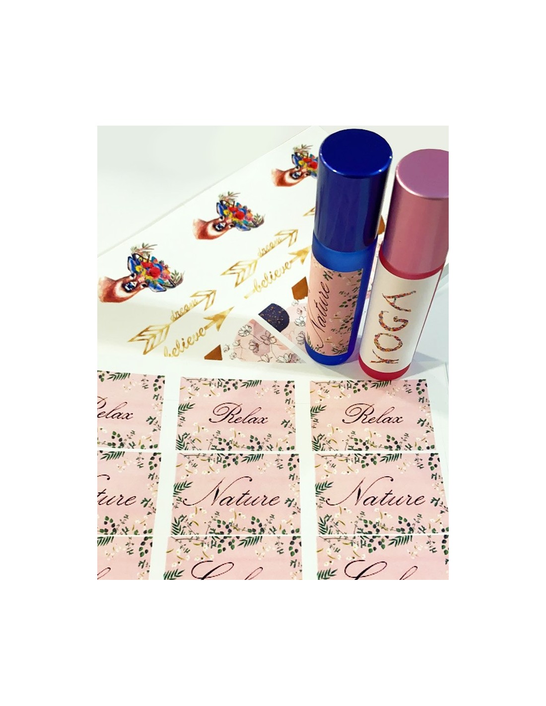 Customizable self-adhesive labels 48 x 31 mm - 36 pcs