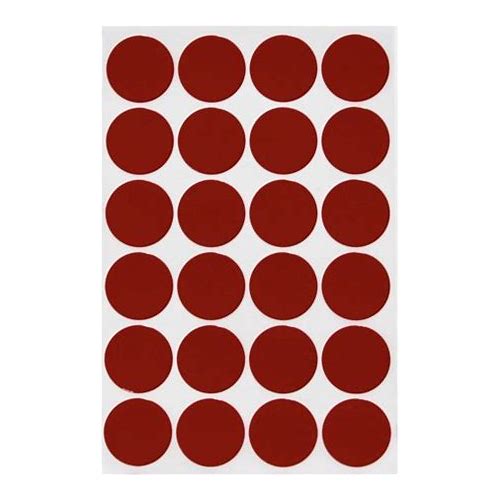 Royal Green Colored Stickers Dot…