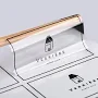 Custom Adhesive Transparent Label Sticker Decal Stickers 4'' / 2000-2999pcs