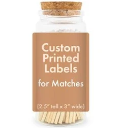 Custom Labels for Matches Option 2 - (2.5