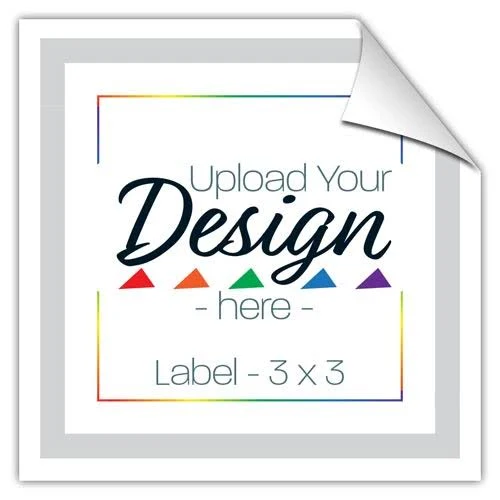 3 Inch Full Color Labels - 100