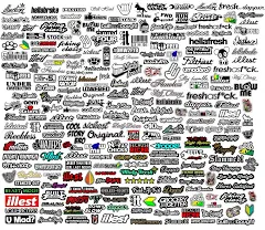 JDM 30 Random Car Stickers Decals Bulk Wholesale Pack Lot | Vinyl | Self-Adhesive | Suitable For Vehicle Windows | Custom Text