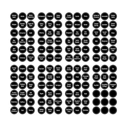 Masteelf 144Pcs Practical Ingredi…